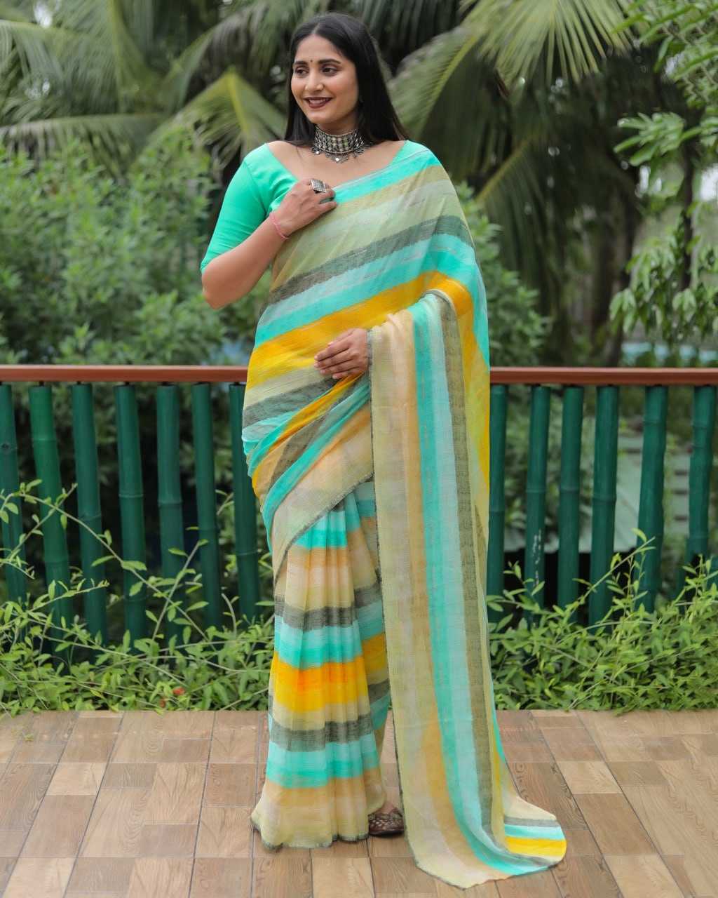 YNF CHIFFON MTC KAMLI SAREES WHOLESALE FANCY LADIES CHIFFON SAREES MANUFACTURER